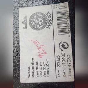 Versace Medusa Silber Vase